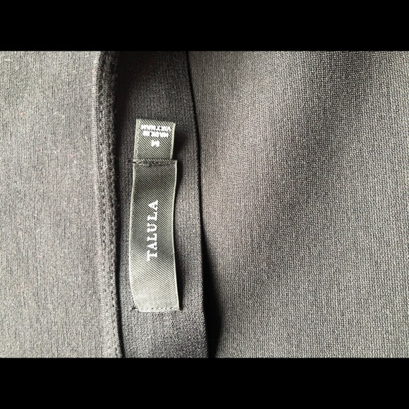 Talula Aritzia Tulip Hem Black Stretchy Mini Skirt Size Medium - Picture 5 of 6